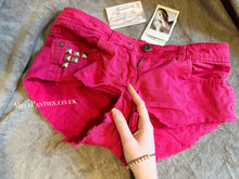 Load image into Gallery viewer, A pair of used pink shorts