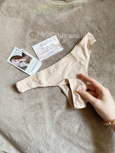 Load image into Gallery viewer, A cream worn used thong