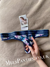 Load image into Gallery viewer, Used floral thong