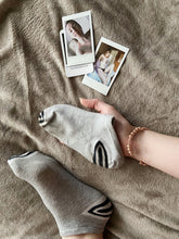 Load image into Gallery viewer, well worn used ankle socks women&#39;s girls melspanties  by MelKimBrown - worn panty seller - used panties Mel Kim Brown MelKim Brown Mel KimBrown Mel Brown
