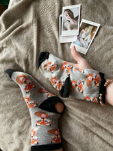 Load image into Gallery viewer, well worn used fox socks women&#39;s girls melspanties  by MelKimBrown - worn panty seller - used panties Mel Kim Brown MelKim Brown Mel KimBrown Mel Brown
